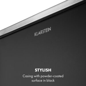 Klarstein Trash Gordon, pedálový odpadkový kôš, 30 l/2 x 15 l, tichý, PP, ušľachtilá oceľ, čierny