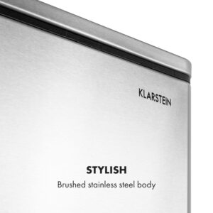 Klarstein Grandmaster Trash, pedálový odpadkový kôš, 54 l/3 x 18 l, tichý, PP, ušľachtilá oceľ
