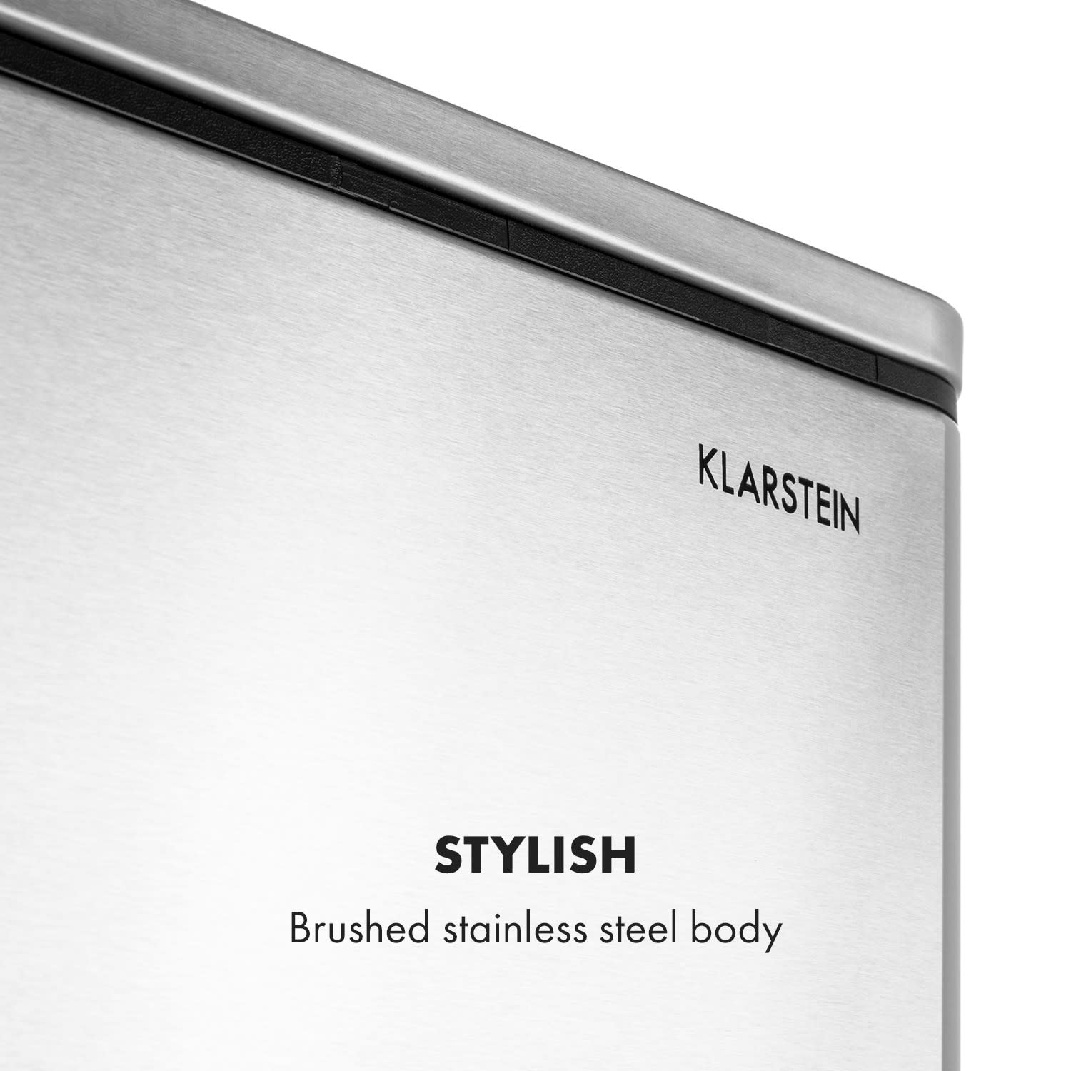 Klarstein Grandmaster Trash, pedálový odpadkový kôš, 54 l/3 x 18 l, tichý, PP, ušľachtilá oceľ