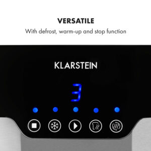 Klarstein Arabica, hriankovač, 920 W, LED displej, dotykové ovládanie, nehrdzavejúca oceľ