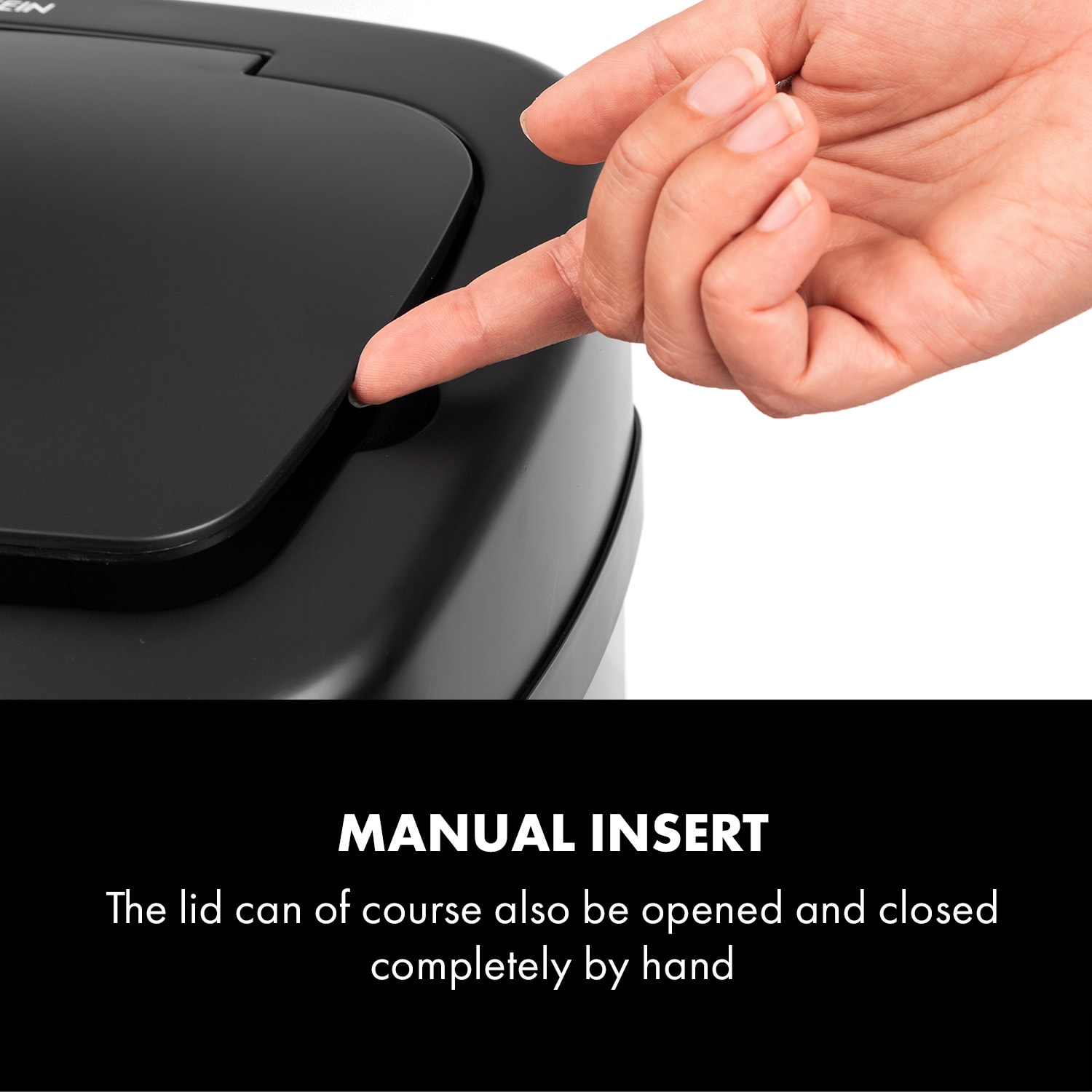 Klarstein Cleansmann, kôš na odpadky, senzor, 30 litrov, na odpadkové vrecia, ABS, čierny – Obrázok 2