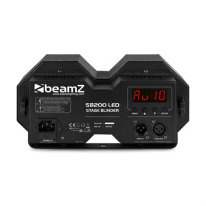 Beamz SB200, stage blinder, 2 x 50 W, COB LED diódy, teplá biela, pixel control, 6 DMX kanálov