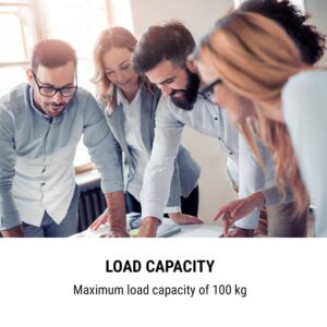 OneConcept Multidesk Comfort, výškovo nastaviteľný písací stôl, elektrický, čierny