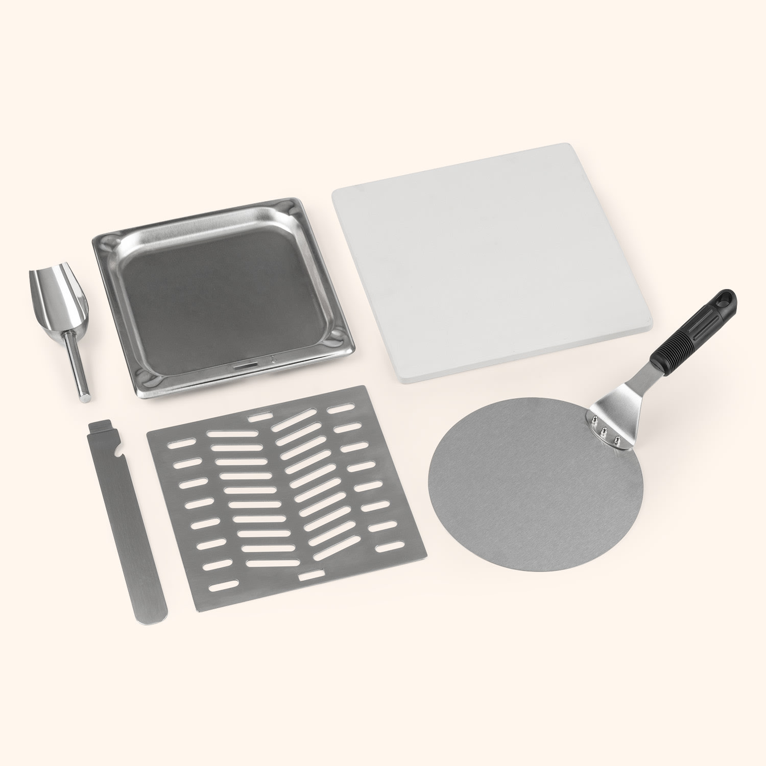 Klarstein Diavolo, peletová pec na pizzu, vrátane kameňa na pizzu, teplomer, nehrdzavejúca oceľ – Obrázok 3