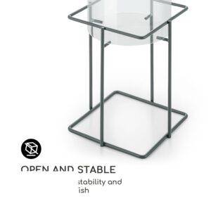 Blumfeldt Skydive 100, pozorovateľňa rýb, 100 cm, Ø 20 cm, akryl, kov, transparentná