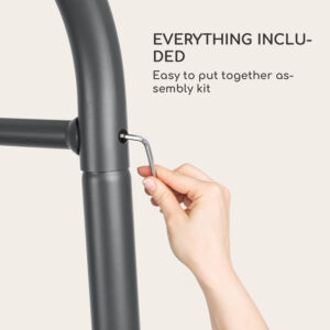 Blumfeldt Palermo, dvojité hojdacie ležadlo, voľne stojace, oceľový rám, vankúš, strecha, sivé