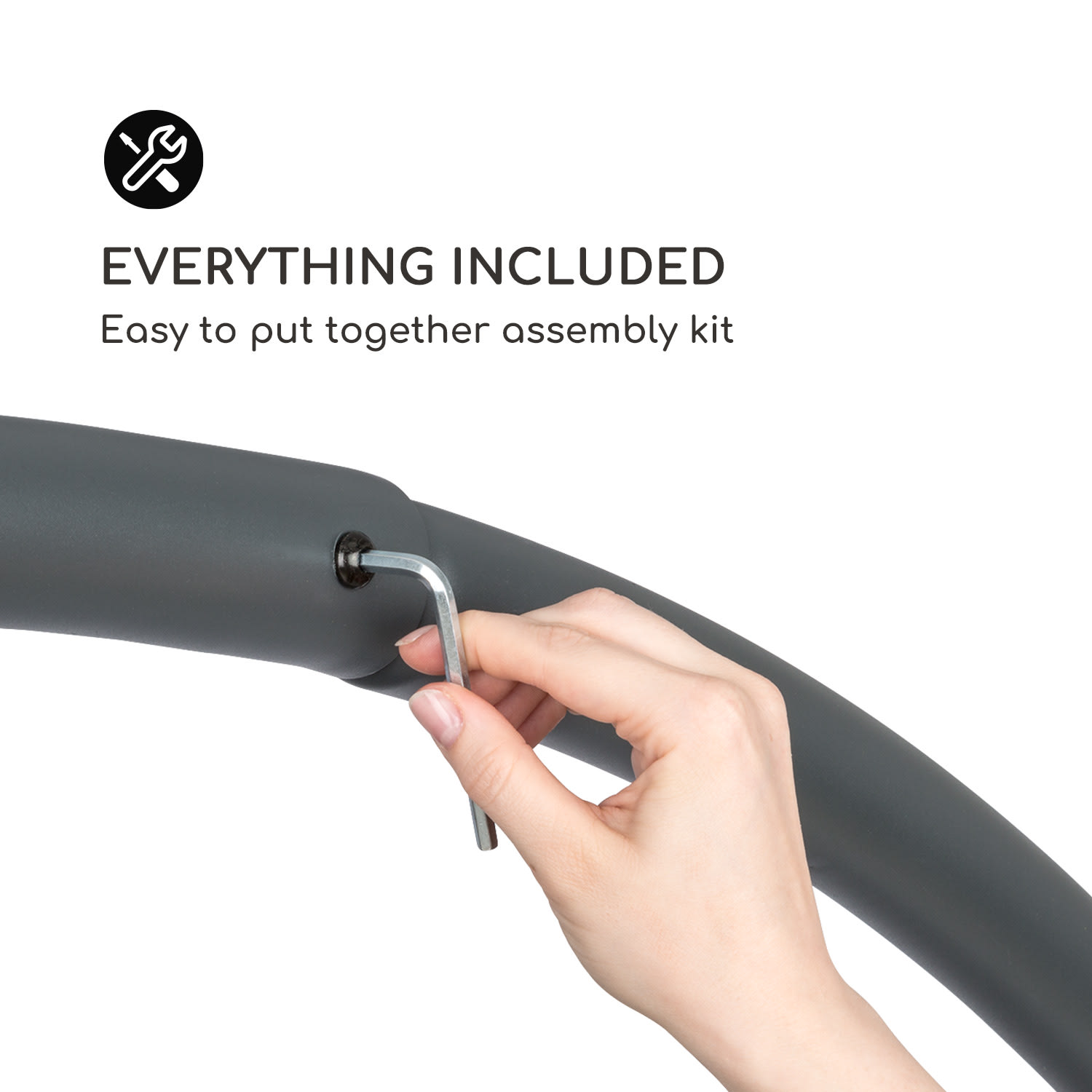 Blumfeldt Umbria, dvojitá hojdacia sieť, voľne stojaca, oceľový rám, vankúš, strecha, sivá – Obrázok 2