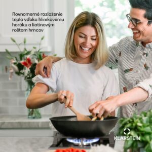 Klarstein Alchemist Domino, plynová varná doska, 2 hliníkové horáky, sklokeramika