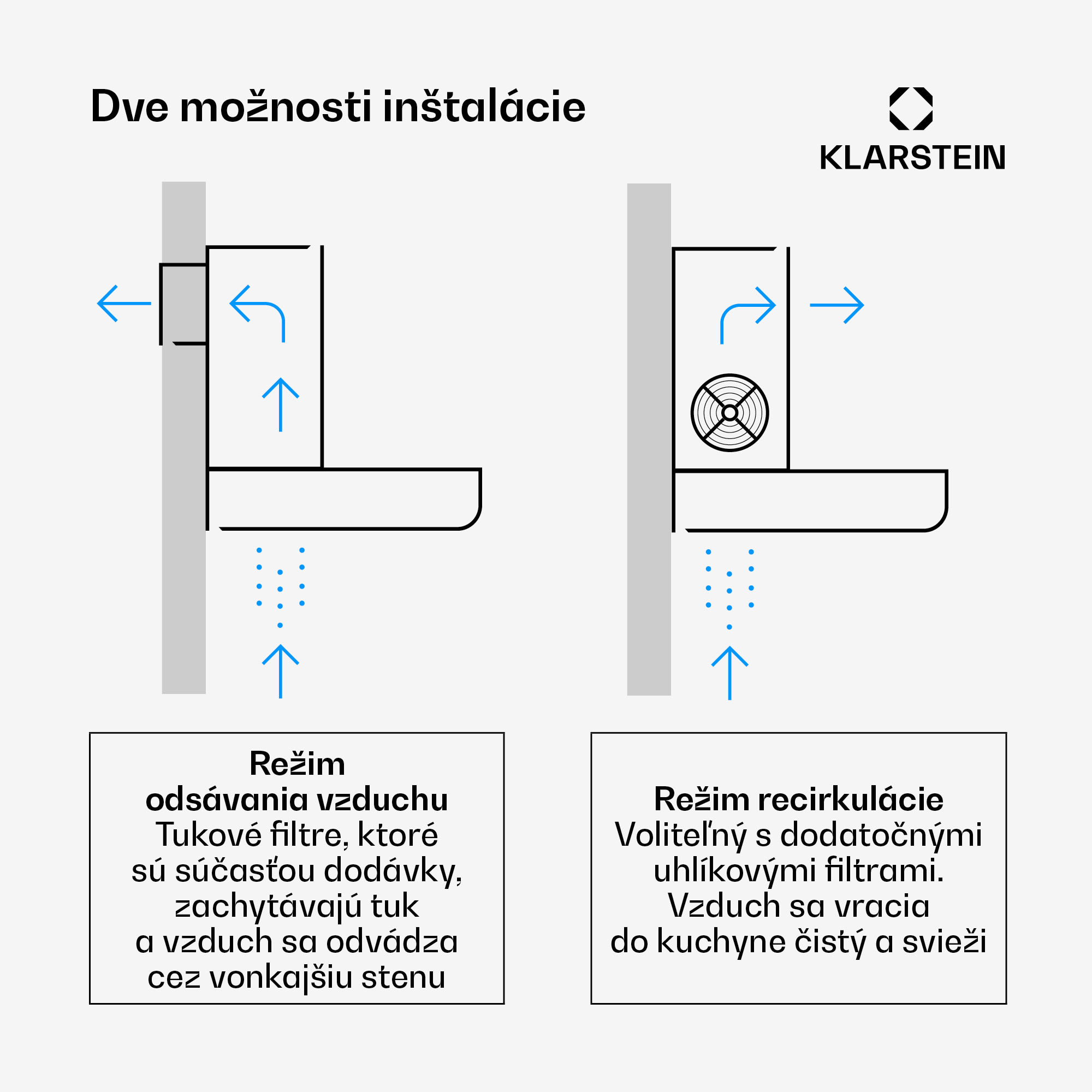Klarstein Limelight, digestor, 60 cm, nástenný, 600 m³/h, strieborný