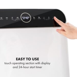 Klarstein Oceana, umývačka riadu, 860 W, energet. trieda F, voľne stojaca, bez inštalácie, biela