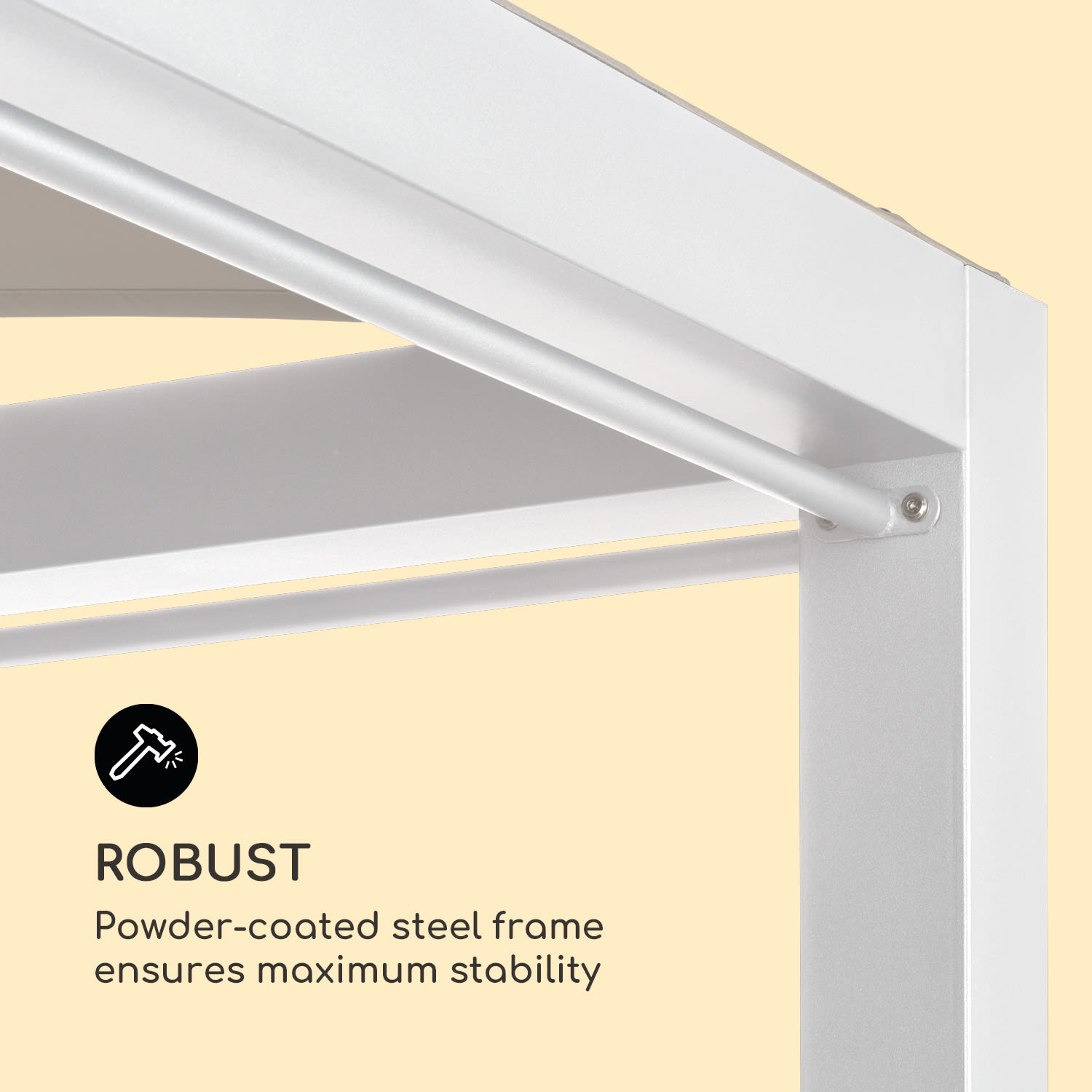 Blumfeldt Eremitage Double XL, ležadlo, pre 2 osoby, oceľový rám, slnečná strecha, závesy – Obrázok 3