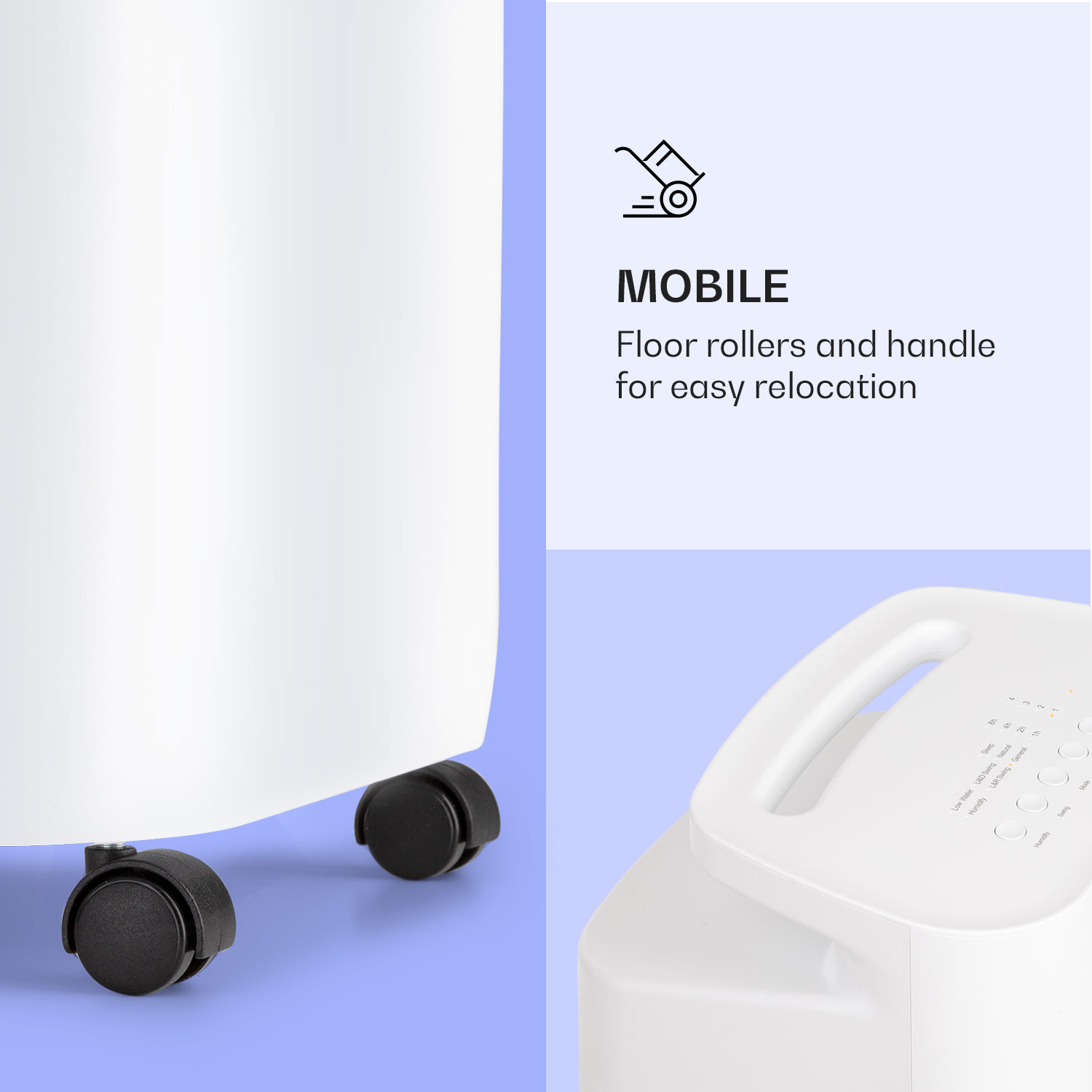 Klarstein IceWind Max, 3 v 1 ochladzovač vzduchu, 60 W, 330 m³/h, 6 l, oscilácia, časovač, diaľkový ovládač