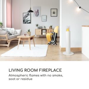 Blumfeldt Fiamme Pila, etanolový krb, horák z nehrdzavejúcej ocele, 0,5 litra, dĺžka horenia 4-5 h