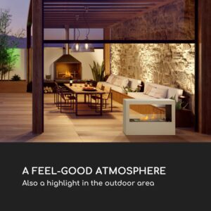 Blumfeldt Fiamme Scoppi, etanolový krb, horák z nehrdzavejúcej ocele, 3 l, doba horenia 5-6 h