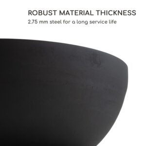 Blumfeldt Savage 2.0, okrúhle ohnisko s grilom, Ø 60 cm, stabilný podstavec, priestor na drevo