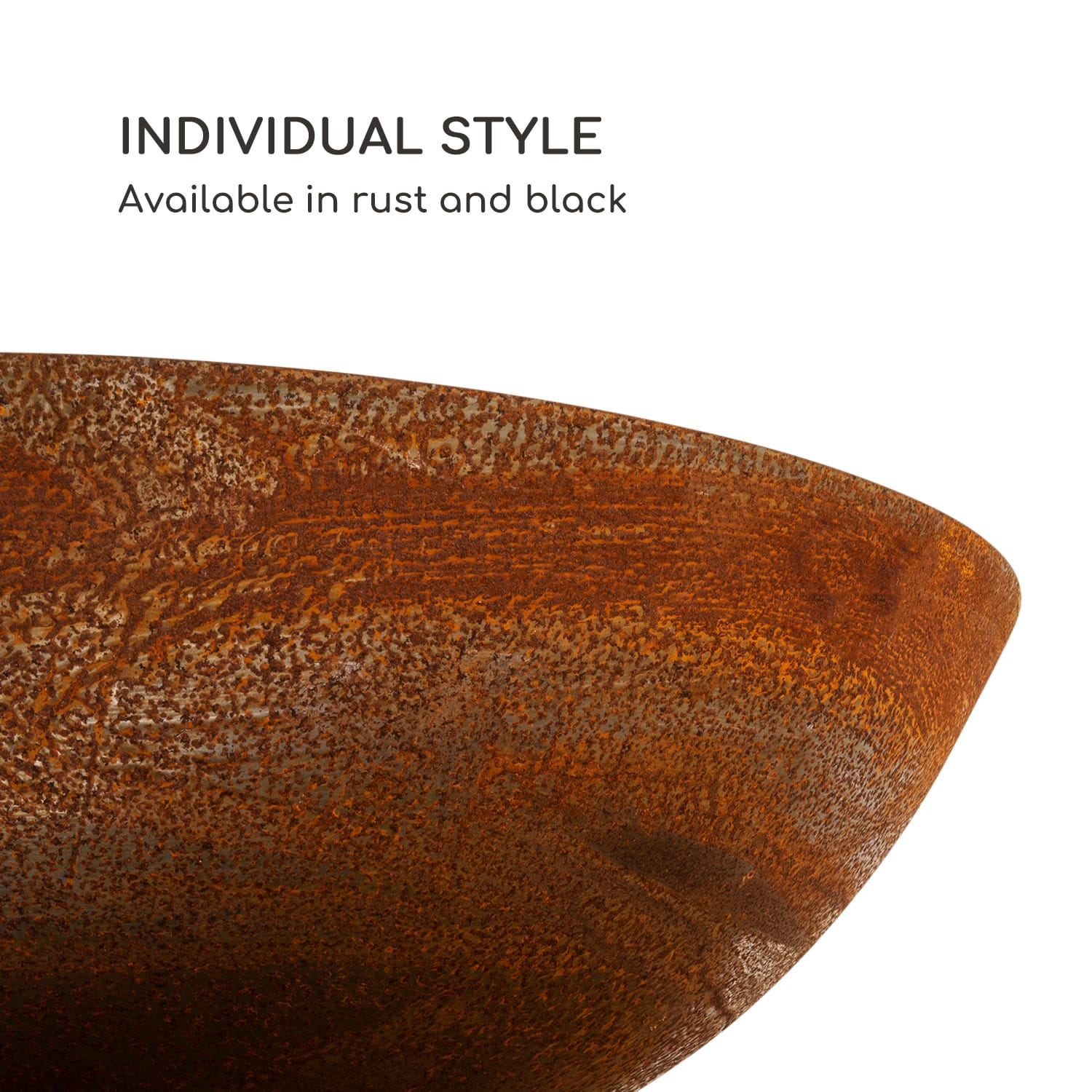 Blumfeldt Savage 2.0 Wide, ohnisko s grilom, bambusová doska na krájanie, ochranný kryt – Obrázok 2