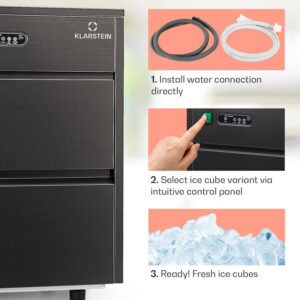 Klarstein Powericer XL, výrobník ľadu, 20 kg/24 h, 145 W