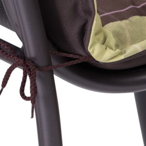 Blumfeldt Prato, čalúnená podložka, podložka na stoličku, podložka na nižšie polohovacie kreslo, na záhradnú stoličku, polyester, 50 × 100 × 8 cm