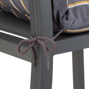 Blumfeldt Prato, poduška s nízkou zadnou časťou, na nižšie polohovacie kreslo, na záhradnú stoličku, polyester, 50 x 100 x 8 cm, 1 x poduška