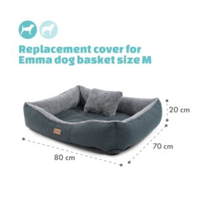 Brunolie Emma, pelech pre psa, náhradný poťah, možnosť prania, protišmykový, priedušný, veľkosť M (80 × 20 × 70 cm)