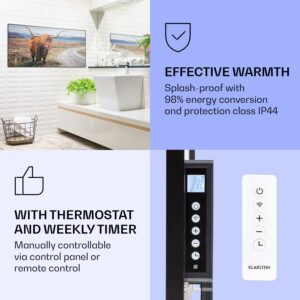 Klarstein Wonderwall Air Art Smart, infračervený ohrievač, 120 x 60 cm, 700 W, krava