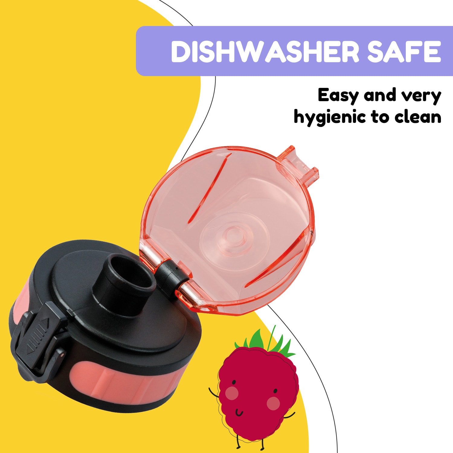 Klarstein schmatzfatz, náhradný vrchnák, výška: 4,5 cm, priemer: 7 cm, bez BPA – Obrázok 2