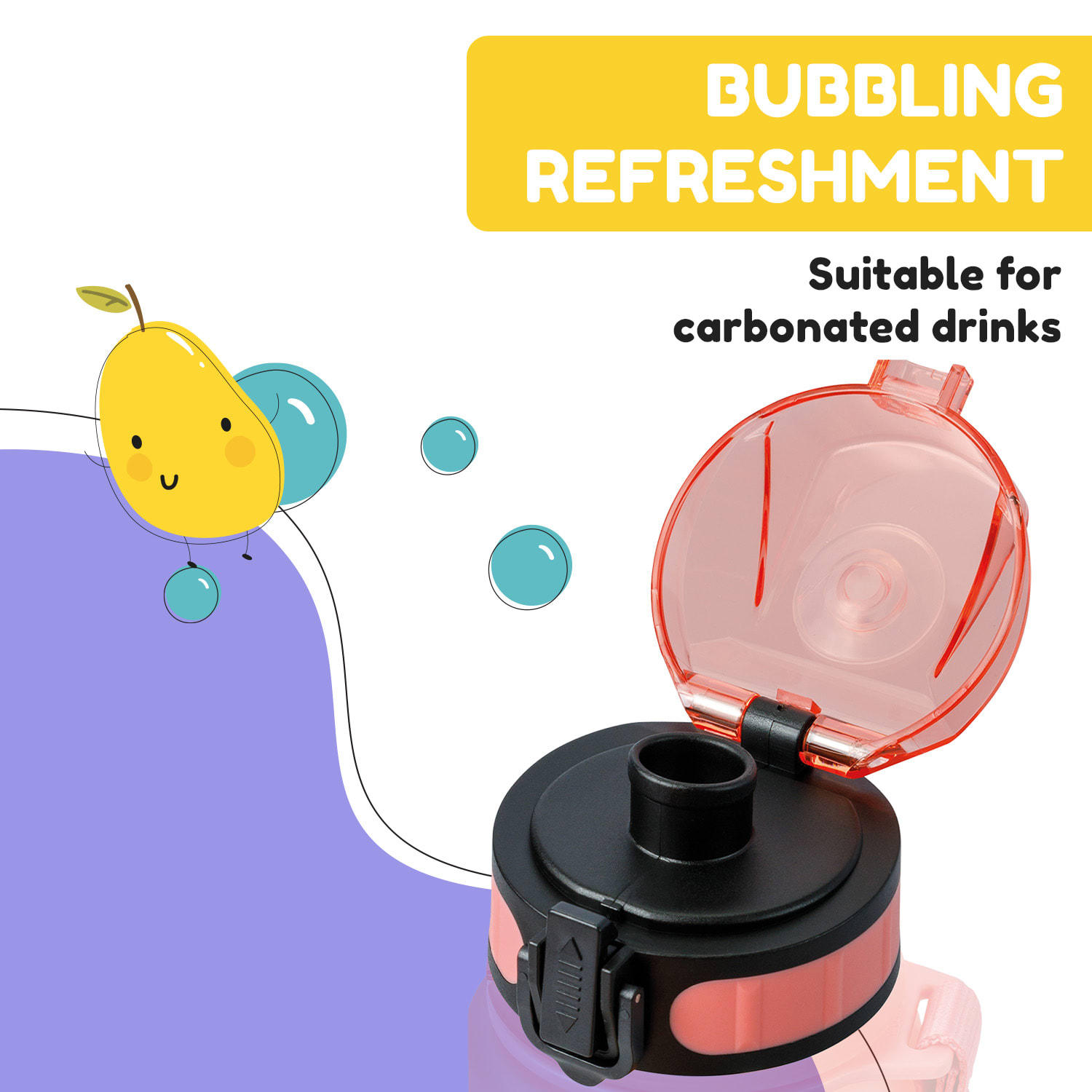 Klarstein schmatzfatz, náhradný vrchnák, výška: 4,5 cm, priemer: 7 cm, bez BPA – Obrázok 3