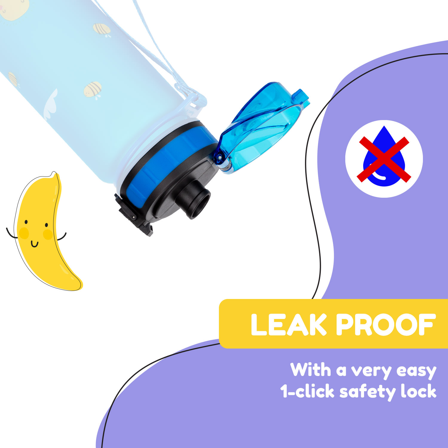 Klarstein Schmatzfatz, náhradný vrchnák, výška: 4,5 cm, priemer: 7 cm, bez BPA