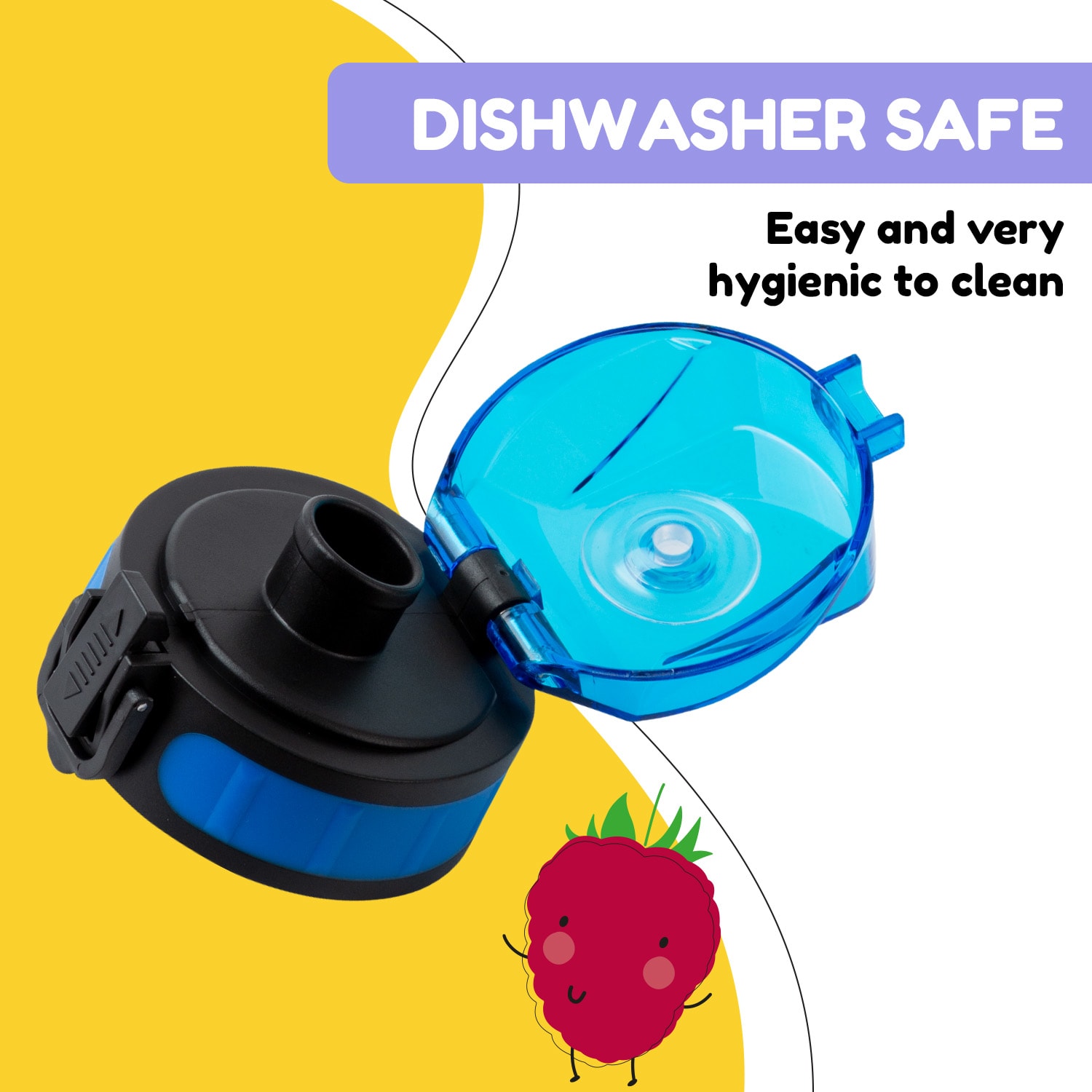 Klarstein Schmatzfatz, náhradný vrchnák, výška: 4,5 cm, priemer: 7 cm, bez BPA – Obrázok 2