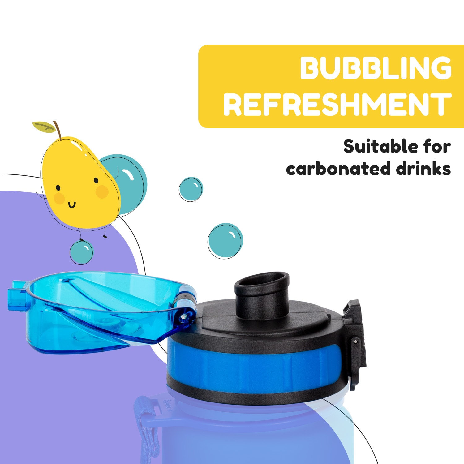 Klarstein Schmatzfatz, náhradný vrchnák, výška: 4,5 cm, priemer: 7 cm, bez BPA – Obrázok 3