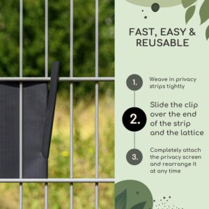 Blumfeldt Spony na tieniace pásy, príslušenstvo, PVC, balenie 10 kusov