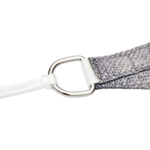 Blumfeldt Pravouhlá slnečná clona, 2 x 4 m, s upevňovacími okami, polyester, priedušná