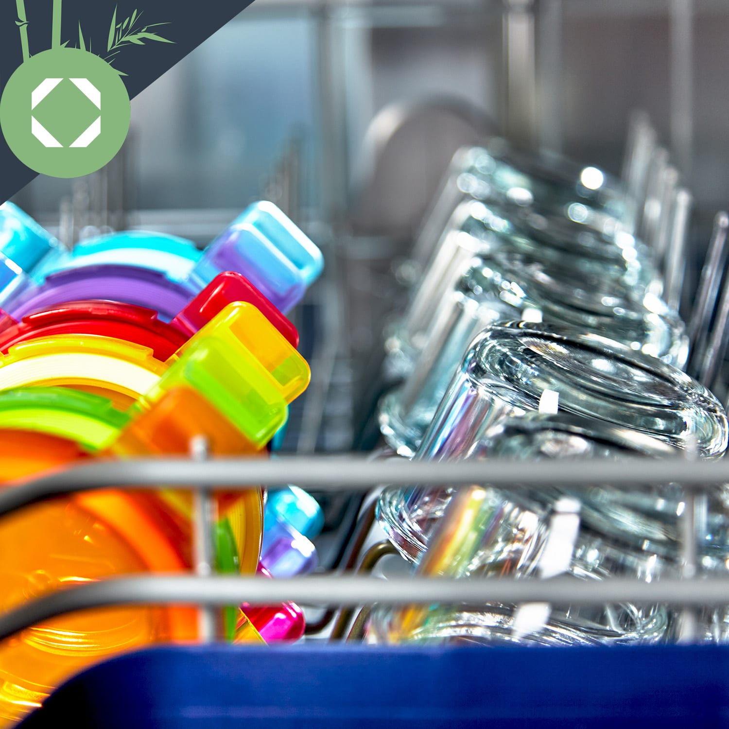 Klarstein Detské poháre, 6 dielsúprava, pestré kryty, vzduchotesný uzáver, nepriepustné – Obrázok 3