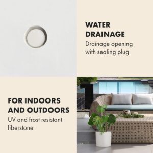 Fox & Fern Gendt, kvetináč, fiberstone, interiér/exteriér