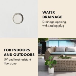 Fox & Fern Gendt, kvetináč, fiberstone, interiér/exteriér