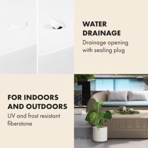 Blumfeldt Gendt, kvetináč, fiberstone, interiér/exteriér