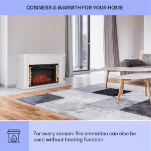 Klarstein Saint Helens, elektrický krb, 1900 W, LED technológia, diaľkové ovládanie
