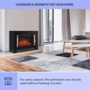 Klarstein Studio Loft 2, elektrický krb, 1900 W, LED technológia, diaľkové ovládanie