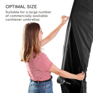 Blumfeldt Shield Cantilever, ochranný kryt na závesné slnečníky, Ø 200 – 400 cm, UV odolný