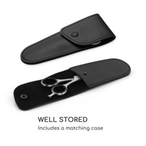 Blumfeldt Visionaire Premium, nožnice na strihanie vlasov, extra ostré, vrátane puzdra na nožnice