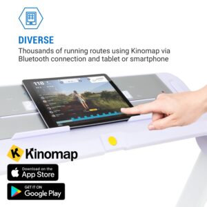 Capital Sports Infinity Edge, bežecký pás, 1,5 HP, Bluetooth, LED dotykový displej