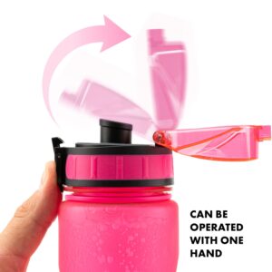 Monte Stivo Lyseren, detská fľaša na pitie, 600 ml, mierka, nepriepustný filter na ovocie