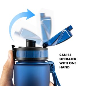 Monte Stivo Lyseren, detská fľaša na pitie, 600 ml, mierka, nepriepustný filter na ovocie