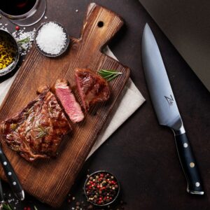 Zelite Infinity by Klarstein Alpha-Royal German 5", nôž na steaky, 56 HCR, nehrdzavejúca oceľ