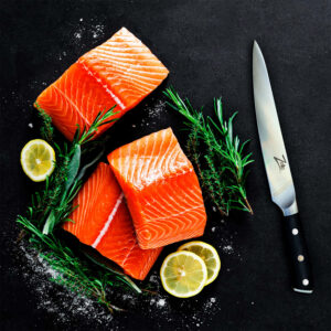 Zelite Infinity by Klarstein Alpha-Royal German 5", nôž na steaky, 56 HCR, nehrdzavejúca oceľ