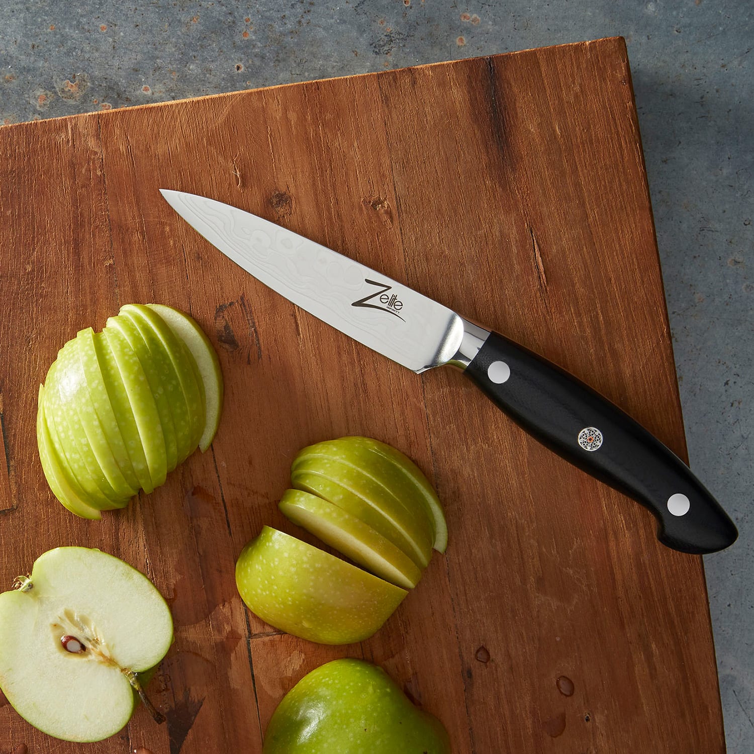 Zelite Infinity by Klarstein Executive-Plus, 4,25" nôž na lúpanie, 61 HRC, nehrdzavejúca oceľ