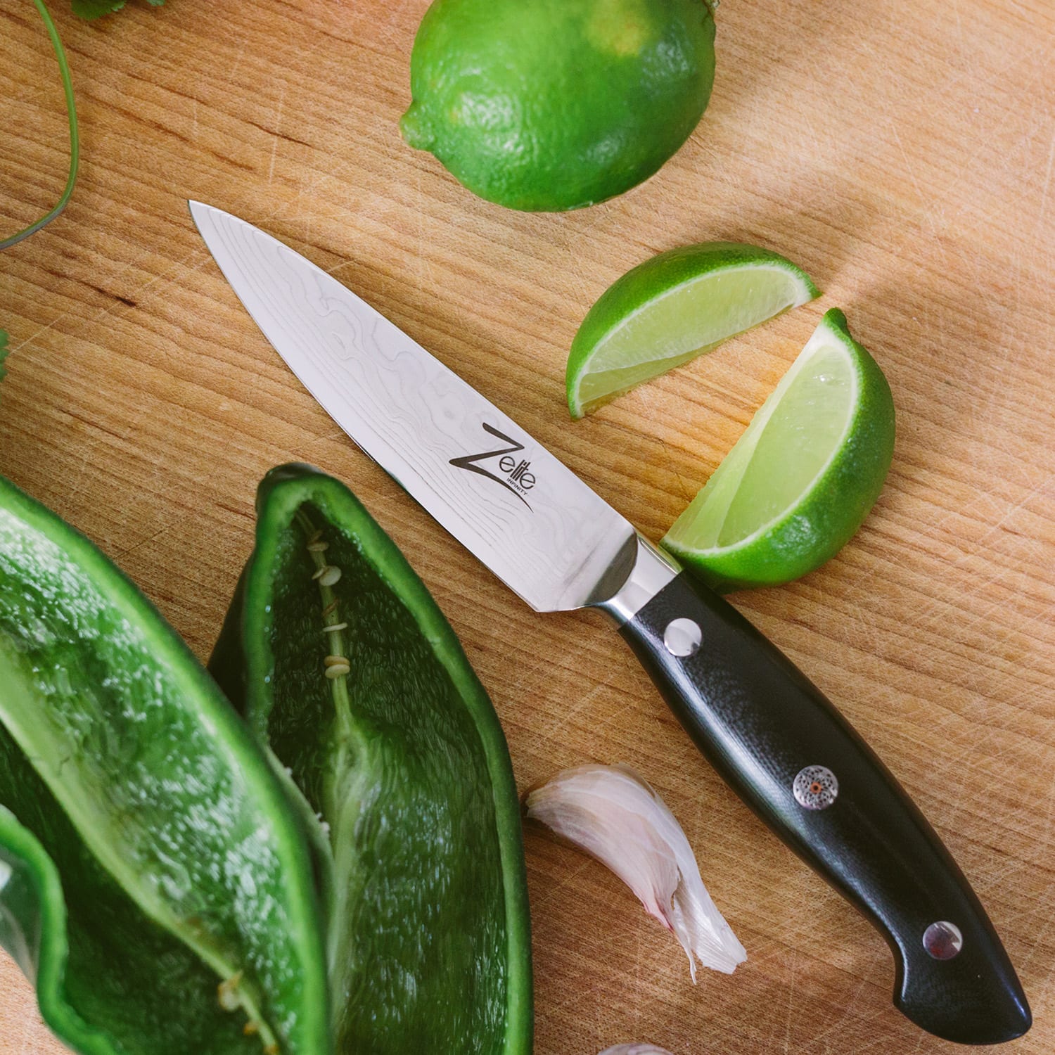 Zelite Infinity by Klarstein Executive-Plus, 4,25" nôž na lúpanie, 61 HRC, nehrdzavejúca oceľ – Obrázok 2