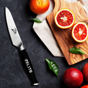 Zelite Infinity by Klarstein Comfort Pro, 4" nôž na lúpanie, 56 HRC, nehrdzavejúca oceľ