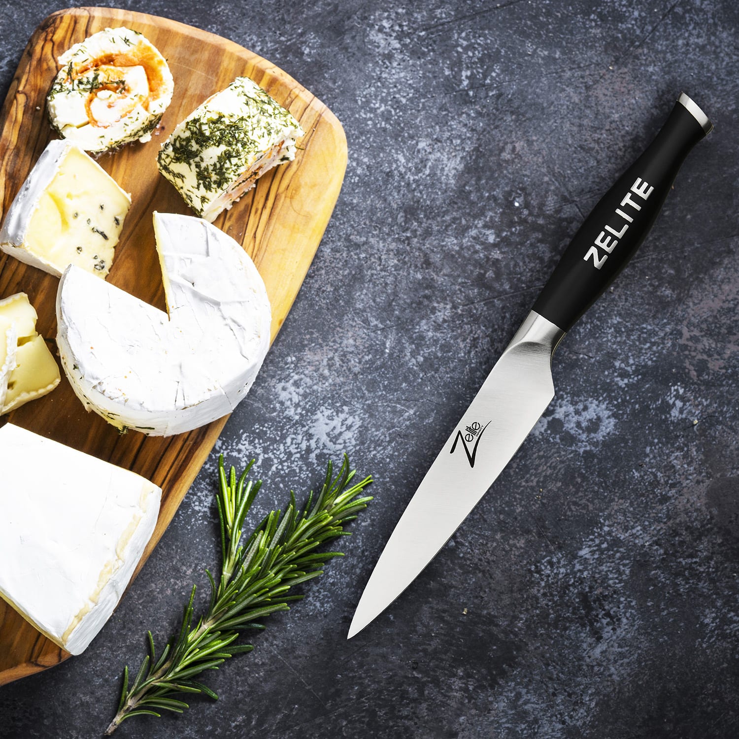 Zelite Infinity by Klarstein Comfort Pro, 5" univerzálny nôž, 56 HRC, nehrdzavejúca oceľ