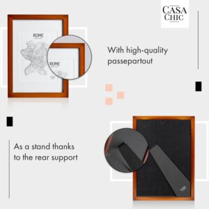 Casa Chic Kenton, rám na obrázky, obdĺžnikový, A4, pasparta, sklo